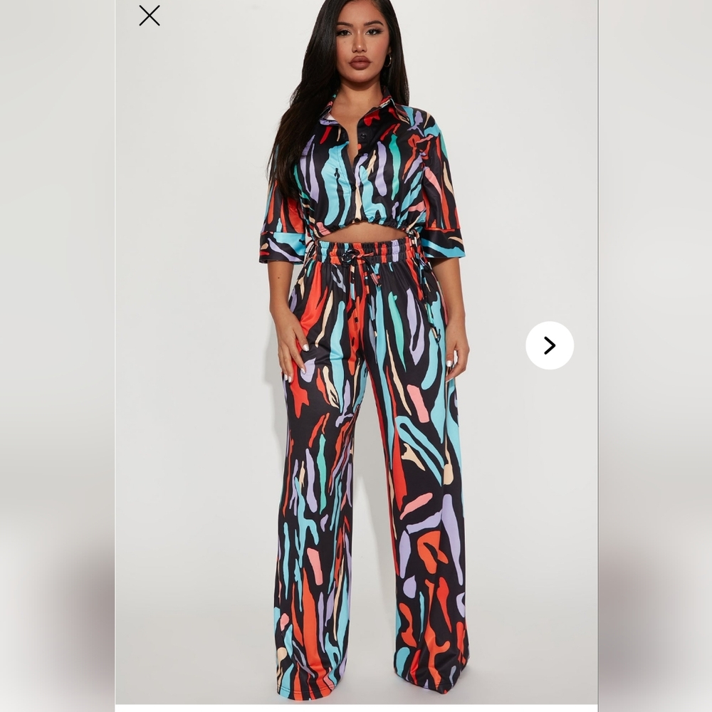 Full of Color Pant Set